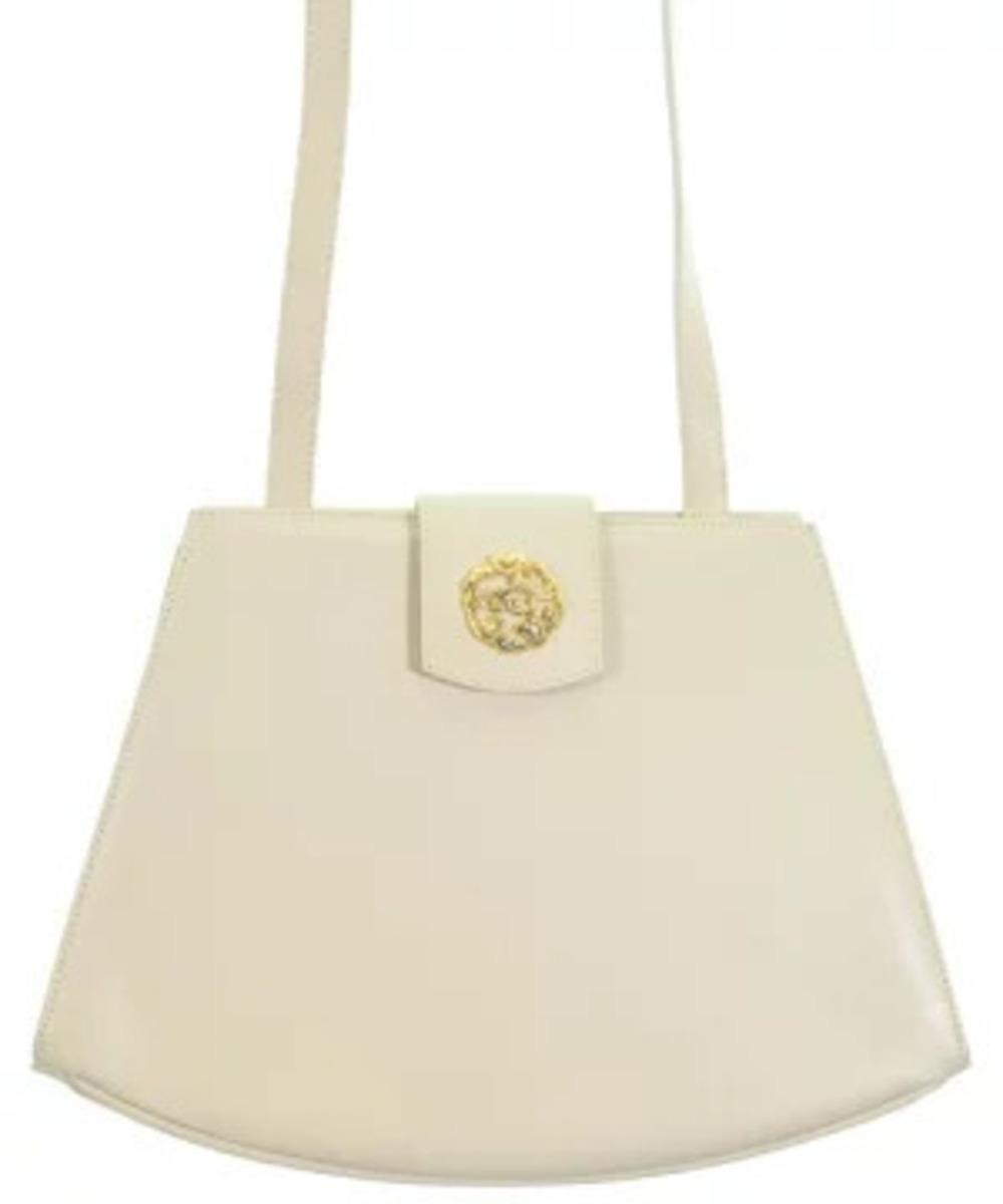 Salvatore Ferragamo Shoulder bag Ivory White